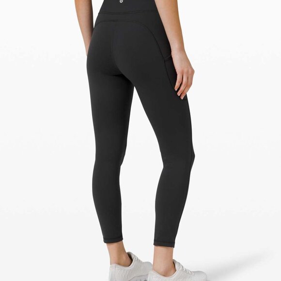 Lululemon Invigorate High-Rise Tight 25" Black Size 20 W5CQFS - Picture 5 of 15